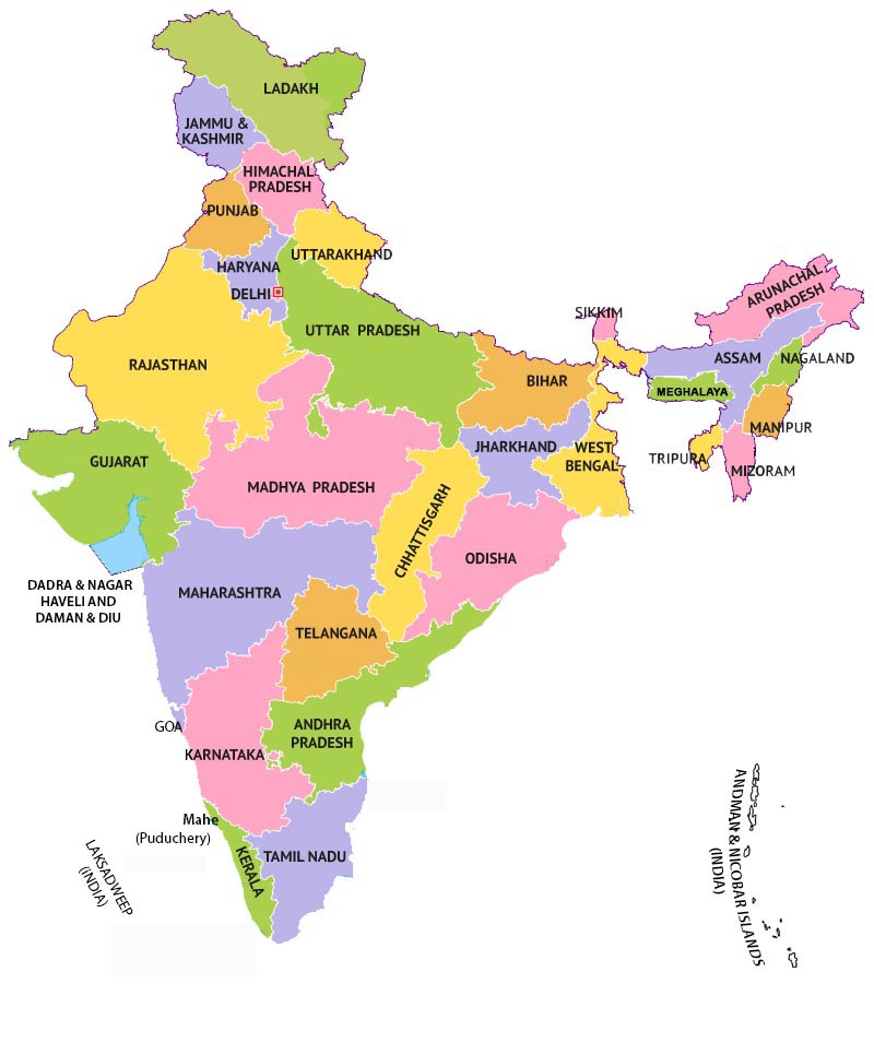 India Political Map