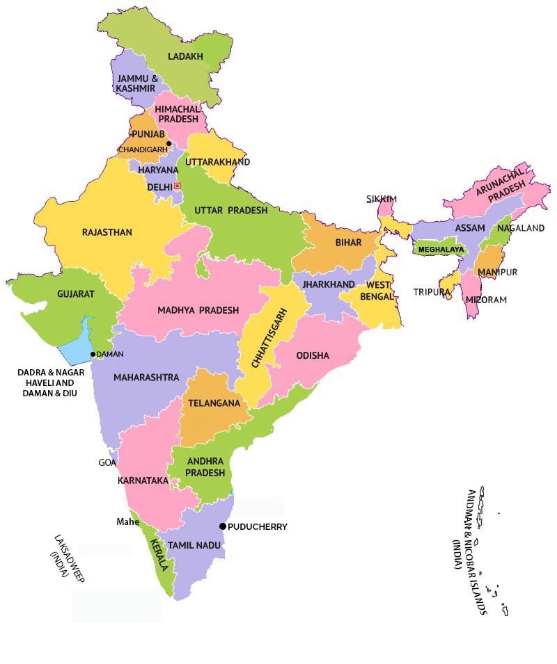 India Political Map